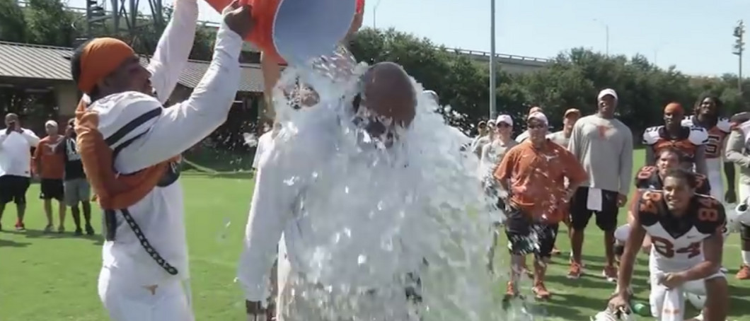 Charlie Strong, Mack Brown And Austin News Anchors Take The Ice Bucket Challenge