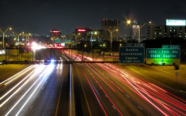 Traffic will look nothing like this during SXSW. Photo: Flickr user Matthew Rutledge, creative commons licensed.
