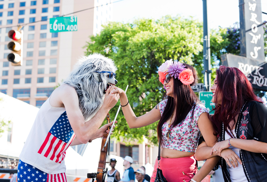 Howling In Harmony: Meet SXSW’s Most Monstrous Street Performer