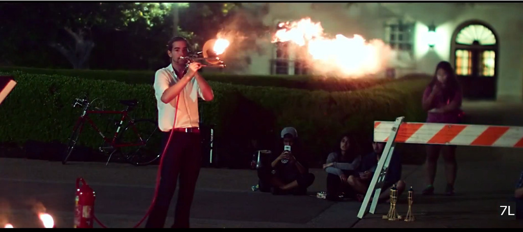 UT Student Invents A Trombone That Shoots Frickin’ Flames Out Of It