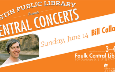 Austin Public Library Central Concerts: Bill Callahan