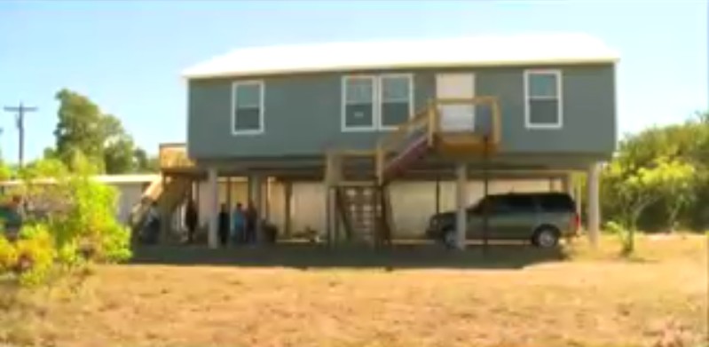 Donations, Volunteers Help Build New Home For Flood Survivors