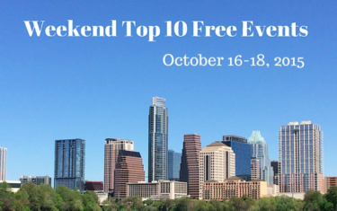 Weekend Top 10 FREE Events (October 16-18, 2015)