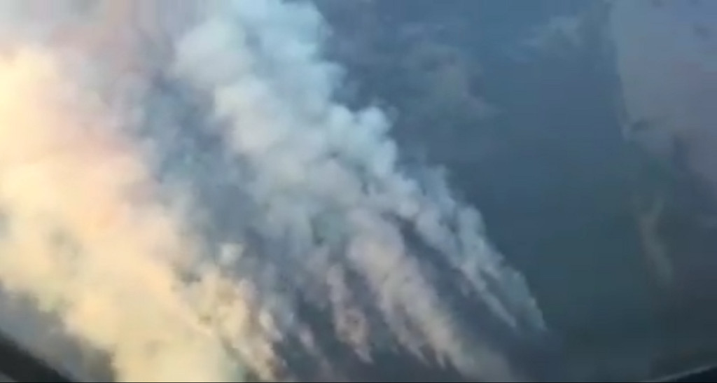 This Aerial View Of The Hidden Pines Fire In Bastrop County Is Truly Terrifying