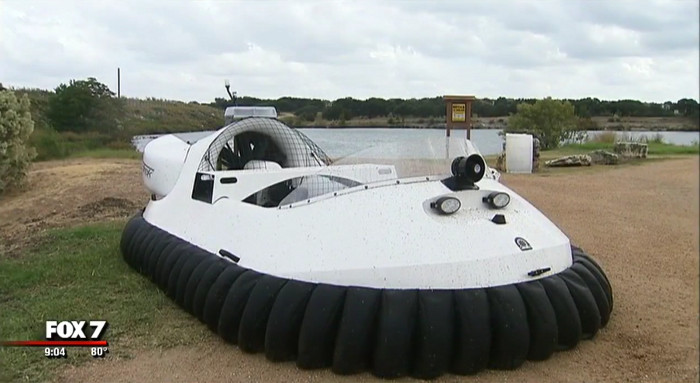 Williamson County purchases hovercraft