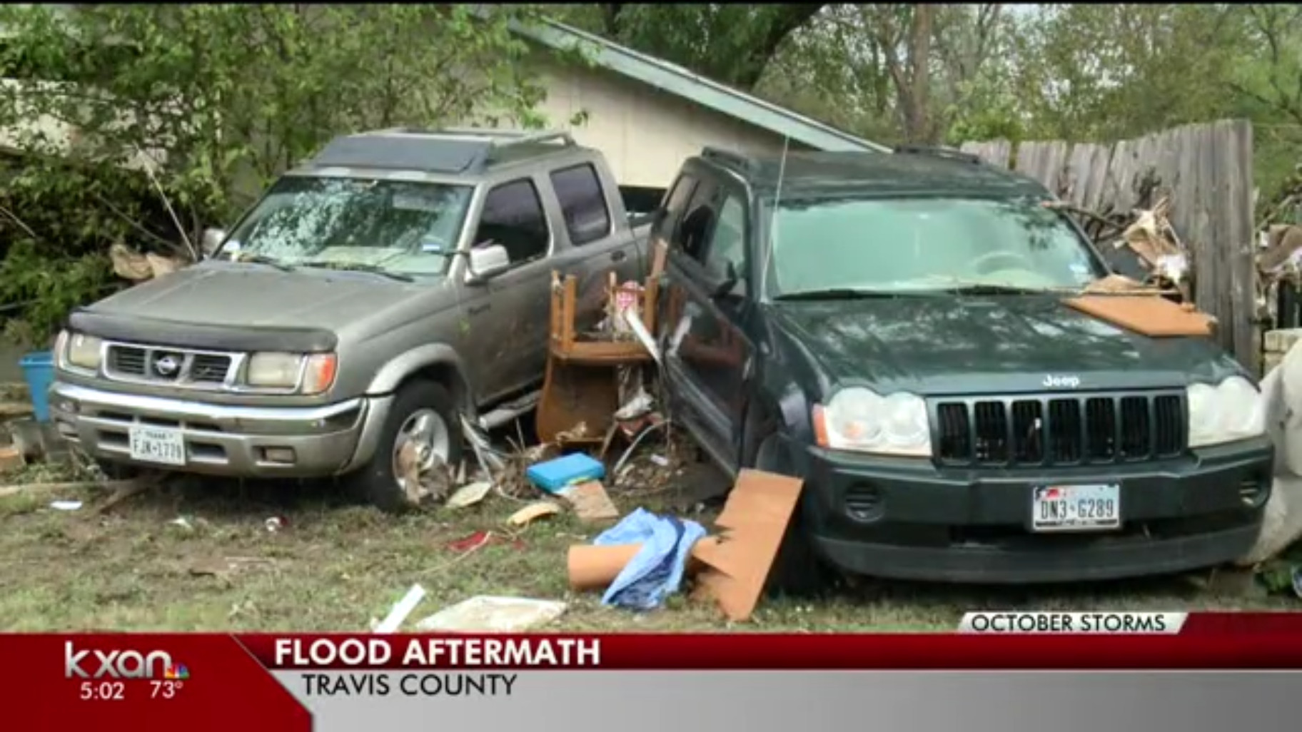 Family Trapped In Flash Flooding Considers Themselves Lucky To Be Alive