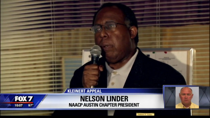 Austin NAACP Claims Racism Helped Clear Kleinert