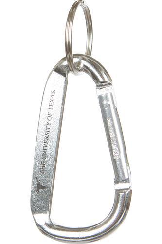 university texas UT carabiner keychain key ring keys keyring belt clip longhorn 