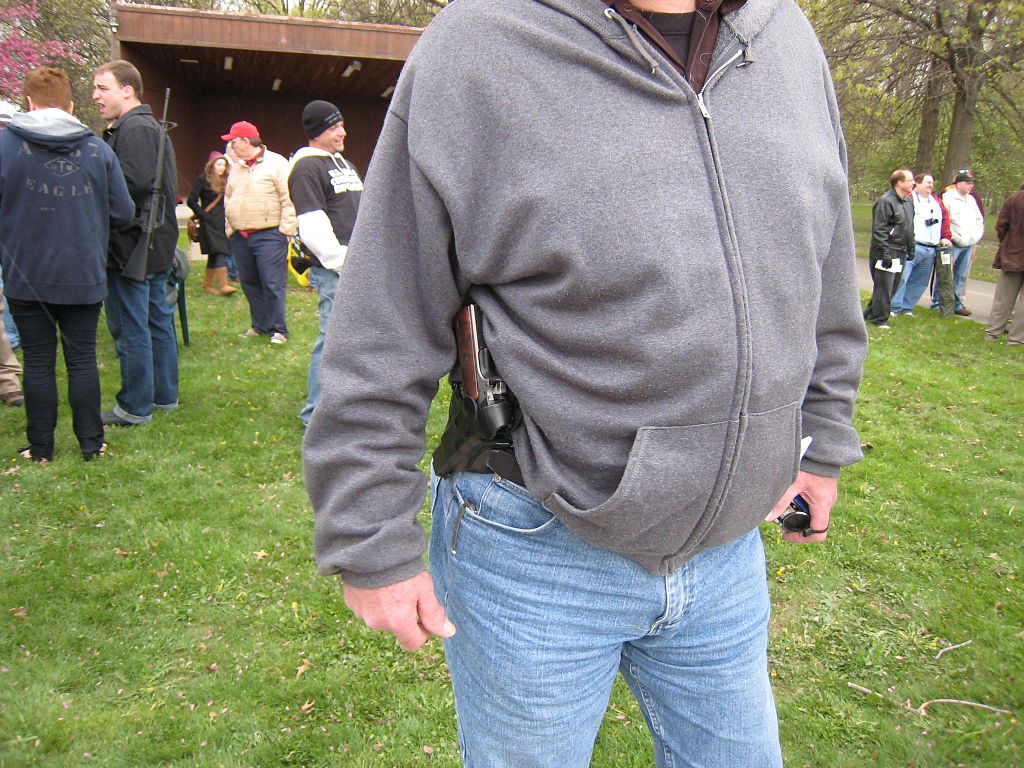 Open Carry Proponents Celebrate With Rally, Sandwiches