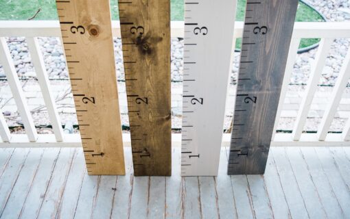 Giveaway: $75 Store Credit for a One-of-a-Kind White Loft Growth Chart Ruler