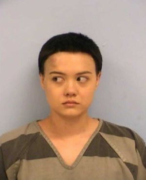 Sarah Pierce, 22, is charged with assaulting a peace officer and resisting arrest in downtown Austin.