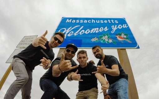 #Besomebody Heads For Boston To Try Changing the World