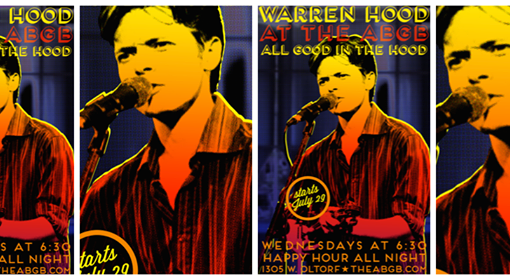 “All Good In the Hood” – Austinite Warren Hood Live @ ABGB June 29th