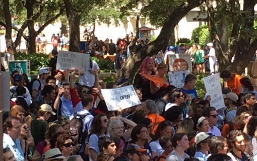 UT Campus Carry Protest Stays On Message Despite The Hype