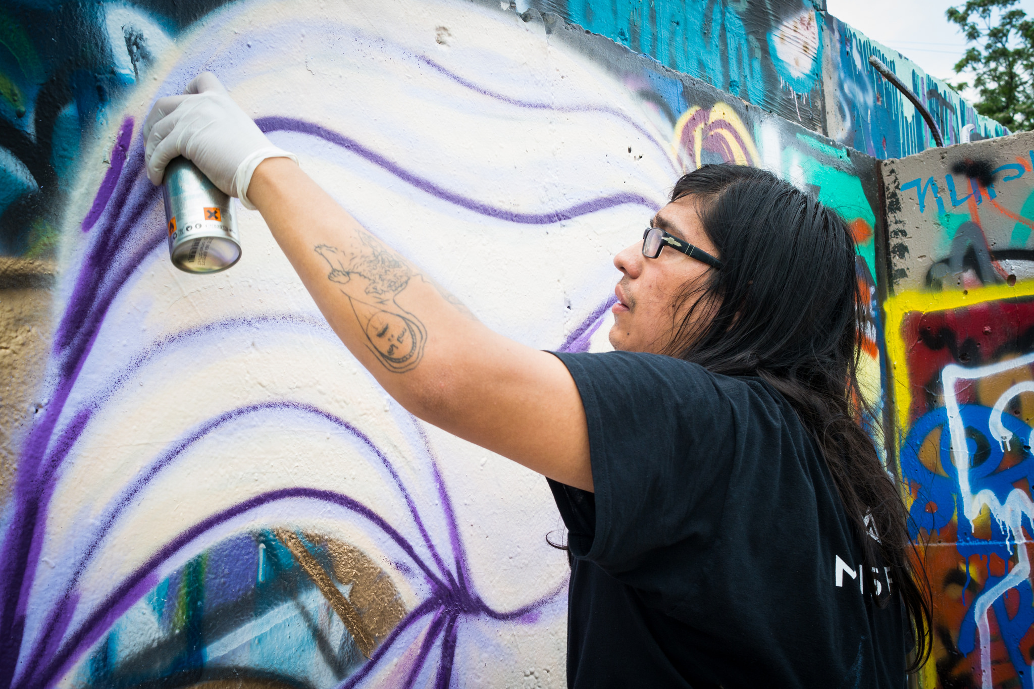 street art artist hope outdoor gallery graffiti spray paint mural wall painting