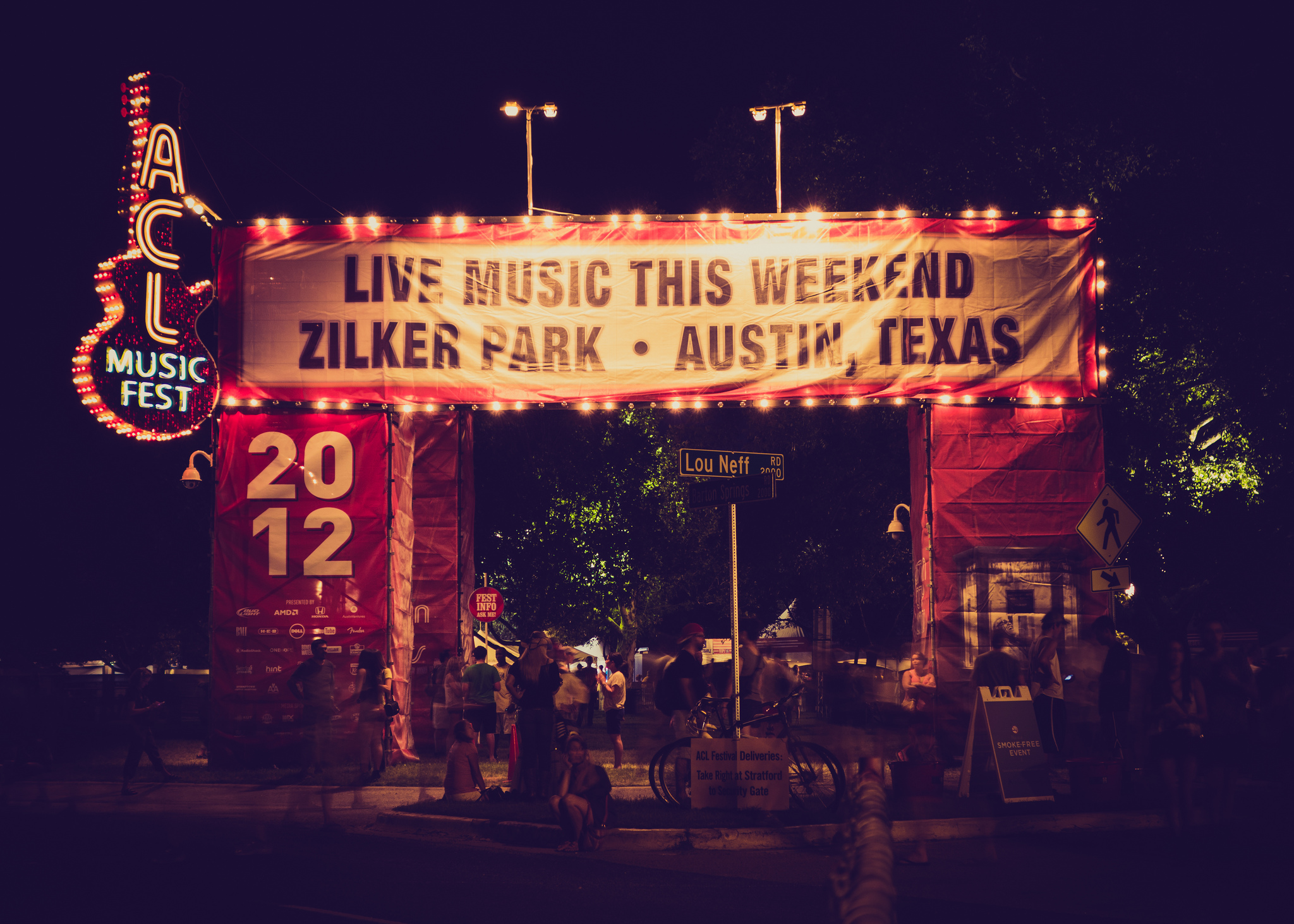 austin city limits live music festival austin texas atx banner arch 15th anniversary 2012 2016