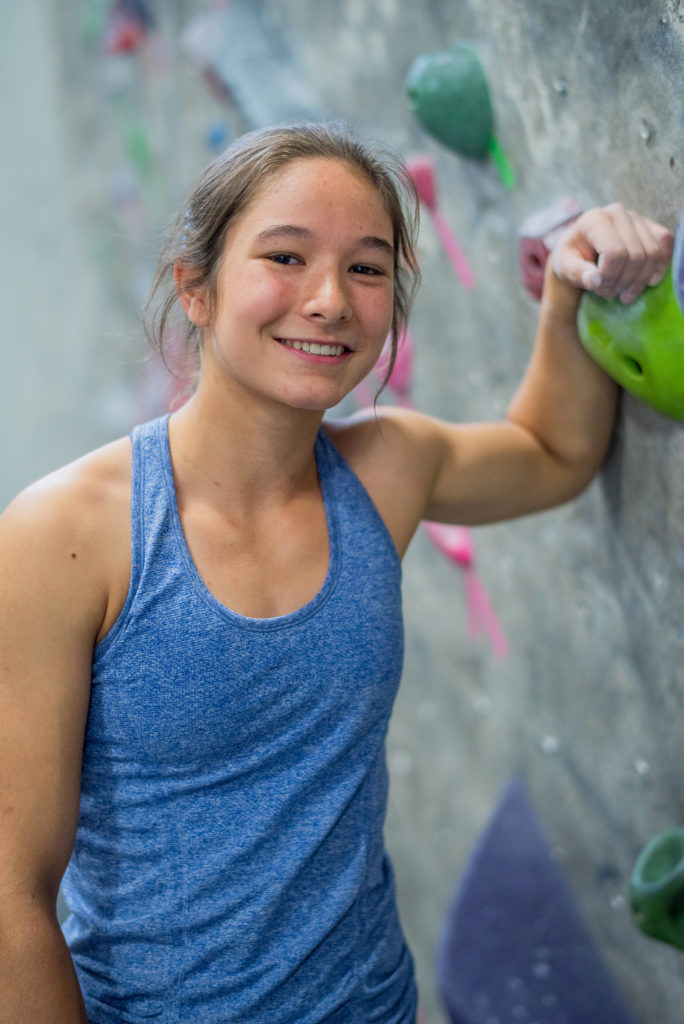 maya madere rock climbing bouldering austin rock gym