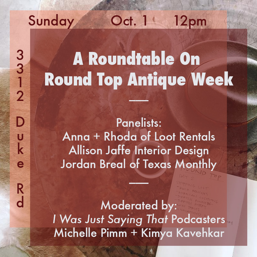 Austin Com A Roundtable On Round Top Antique Week