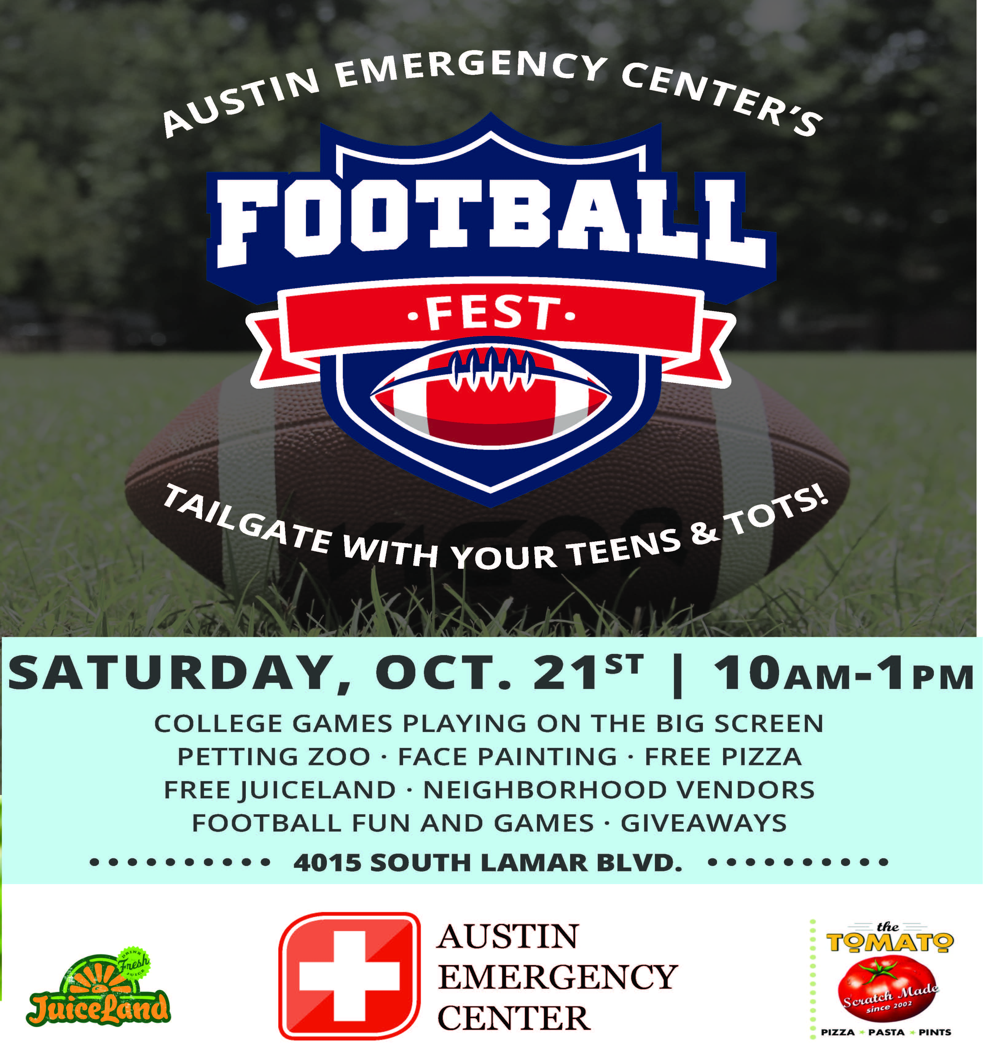 Austin Com Austin Emergency Center S Football Fest