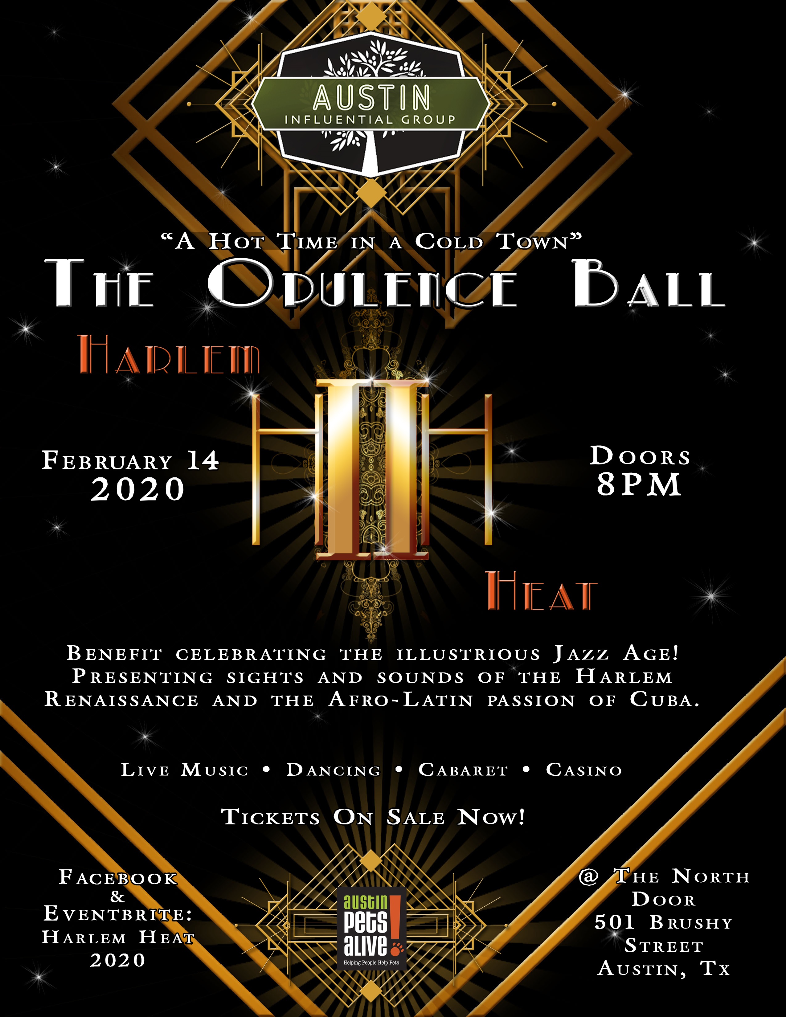 The Opulence Ball Harlem Heat 2020