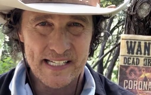 Matthew McConaughey Teaches You How to Make a Bandana Face Mask