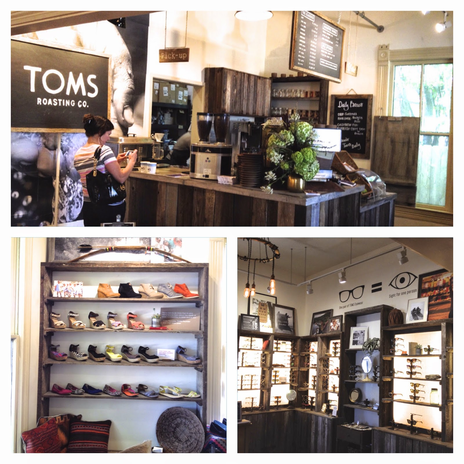 toms shoe store