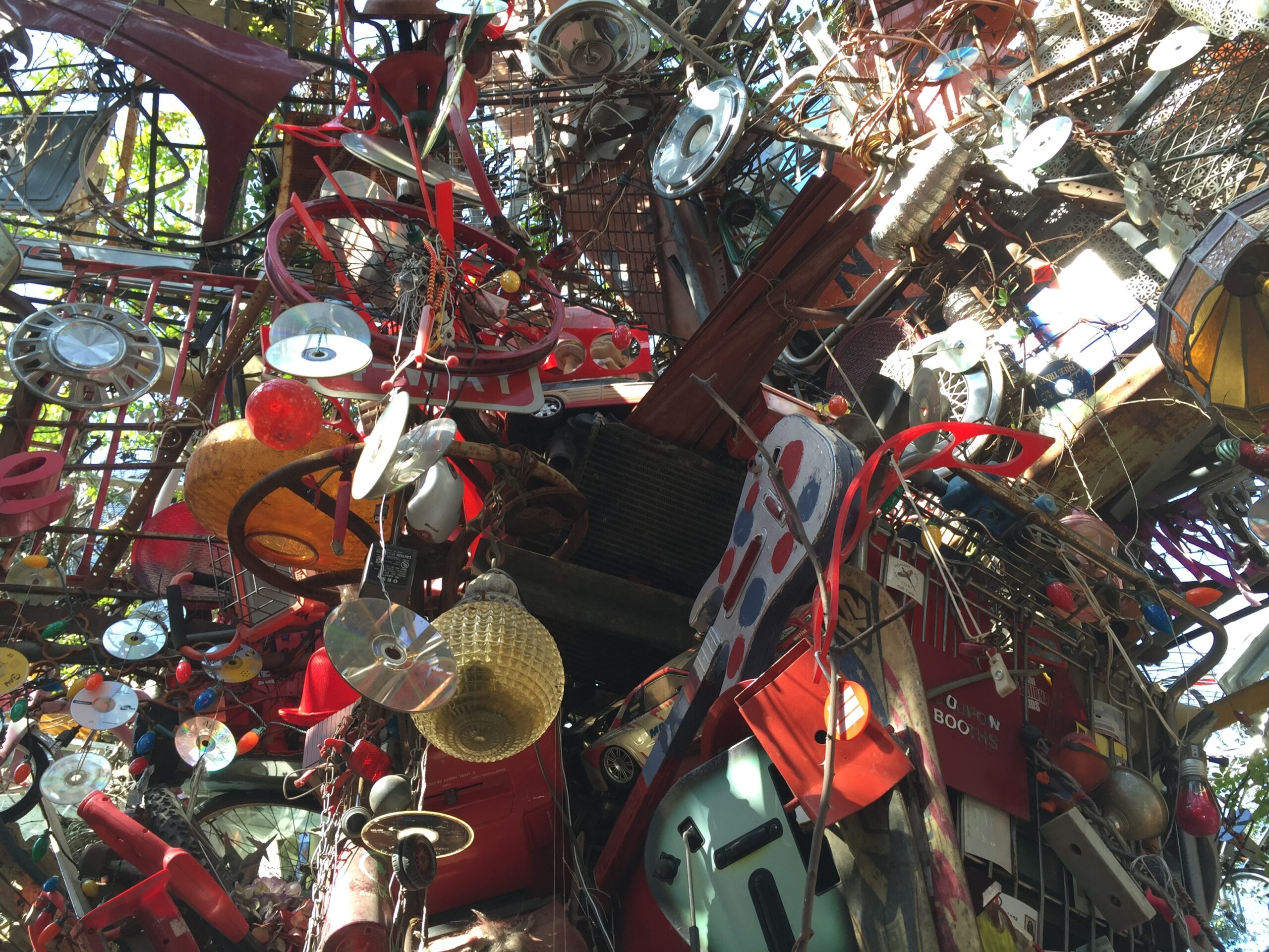 Cathedral of Junk - Just one small area of the cathedral