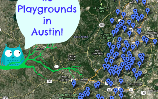 Google Map of 110 Austin Playgrounds