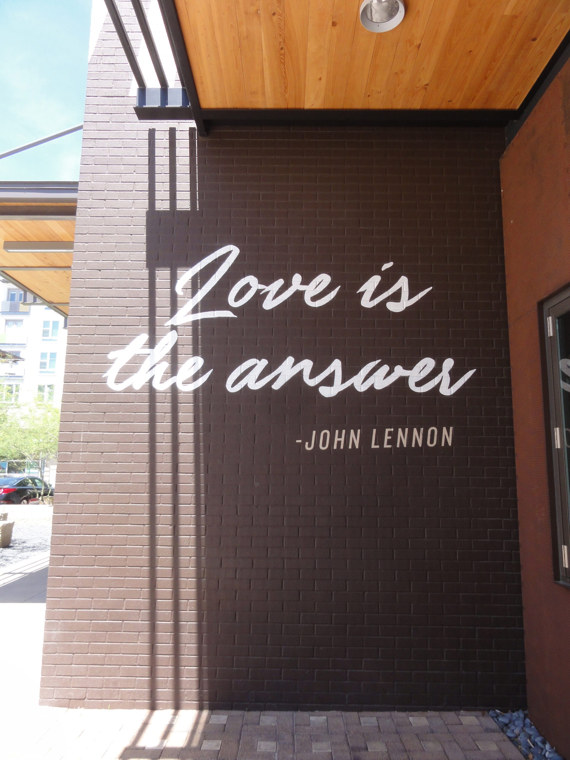 Love is the Answer Mural