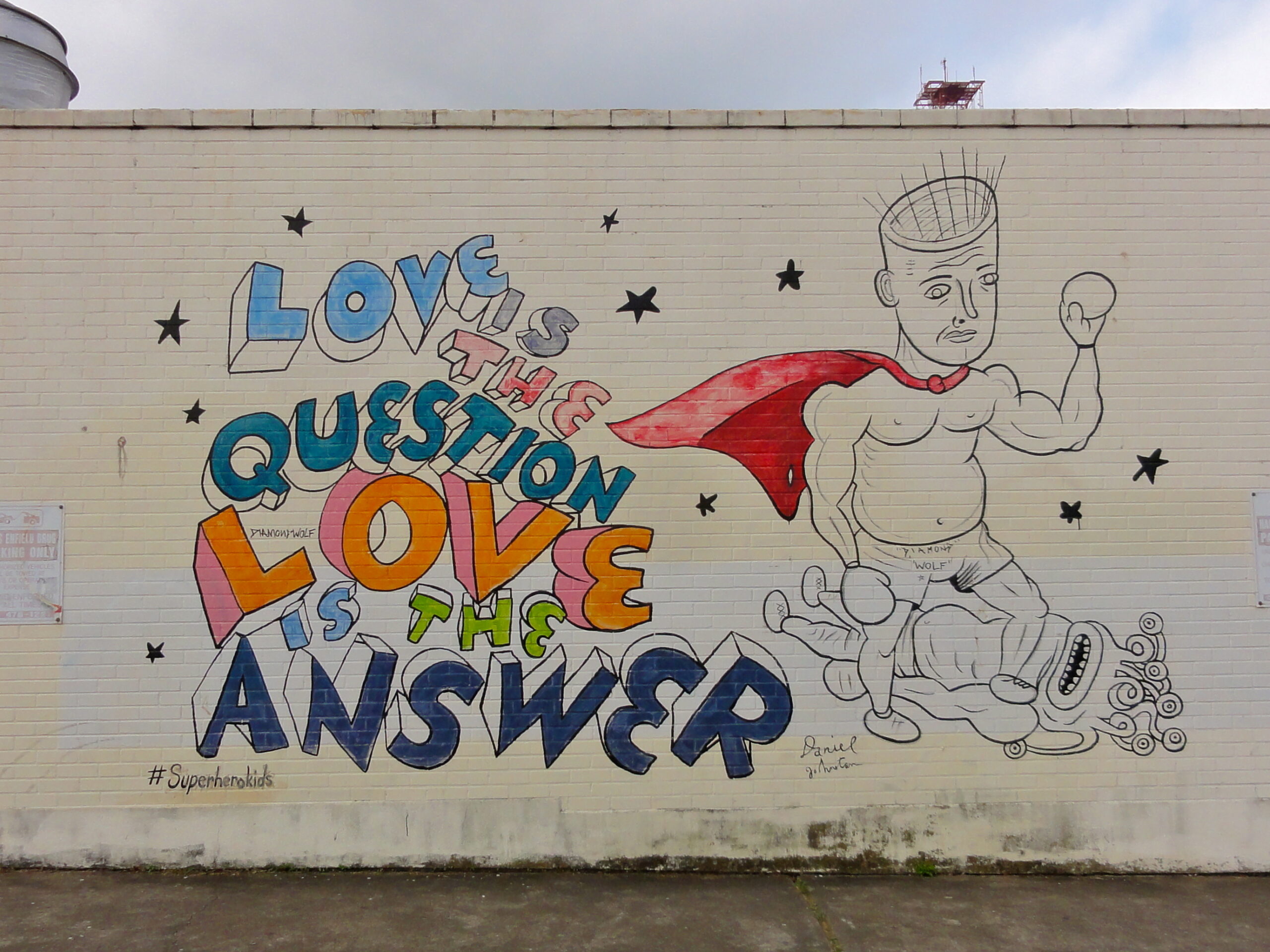 Love is the Answer Mural