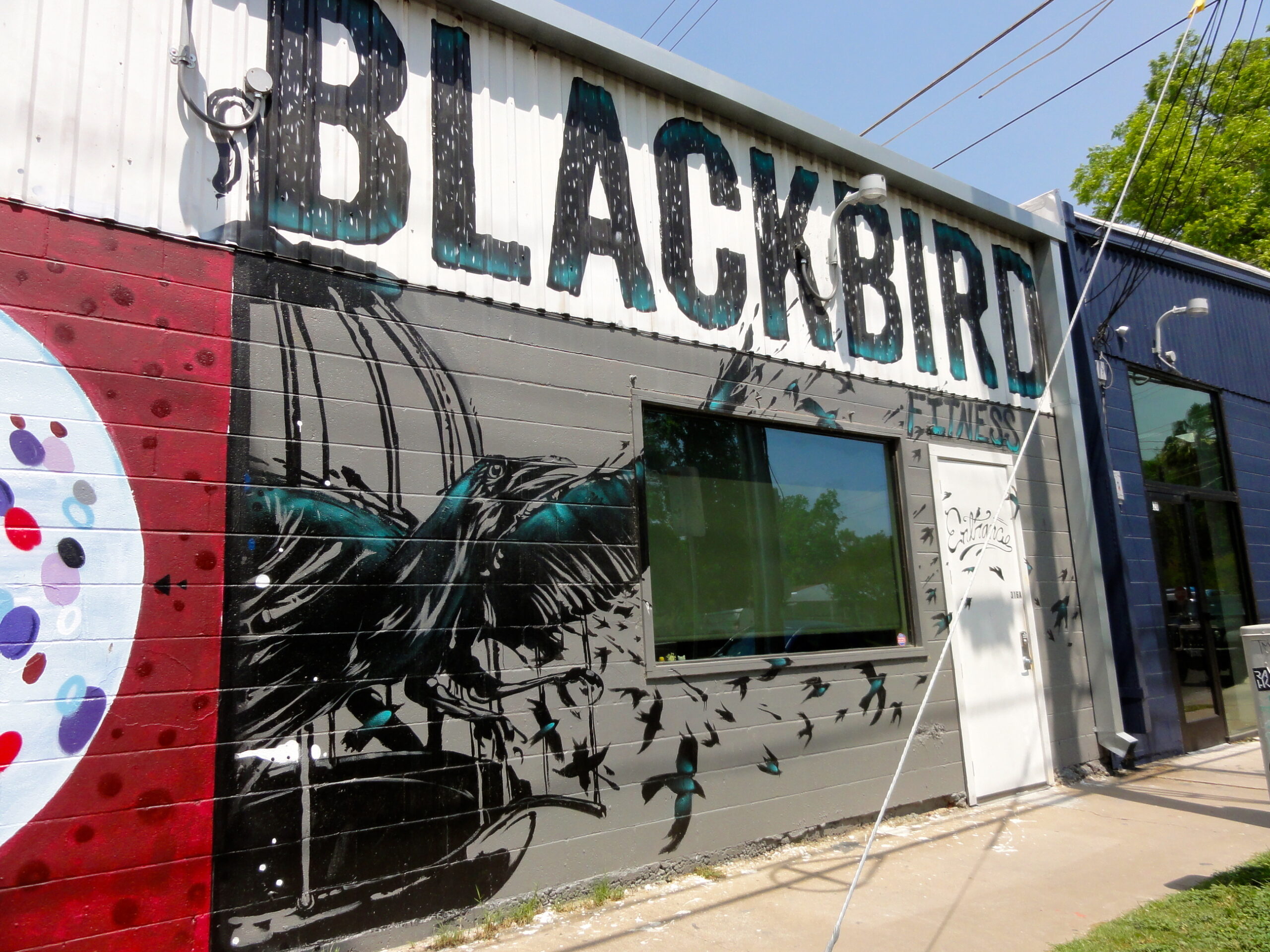 Blackbird Mural