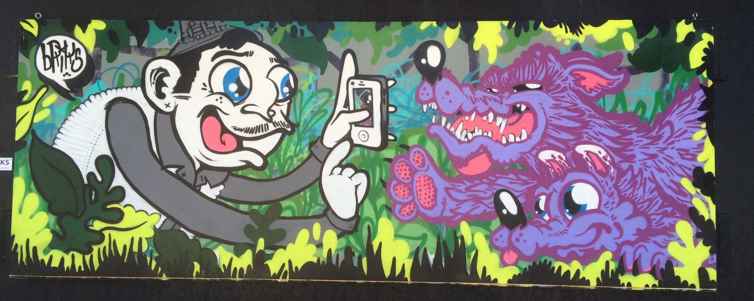 Murals, street art, graffiti in Austin Texas