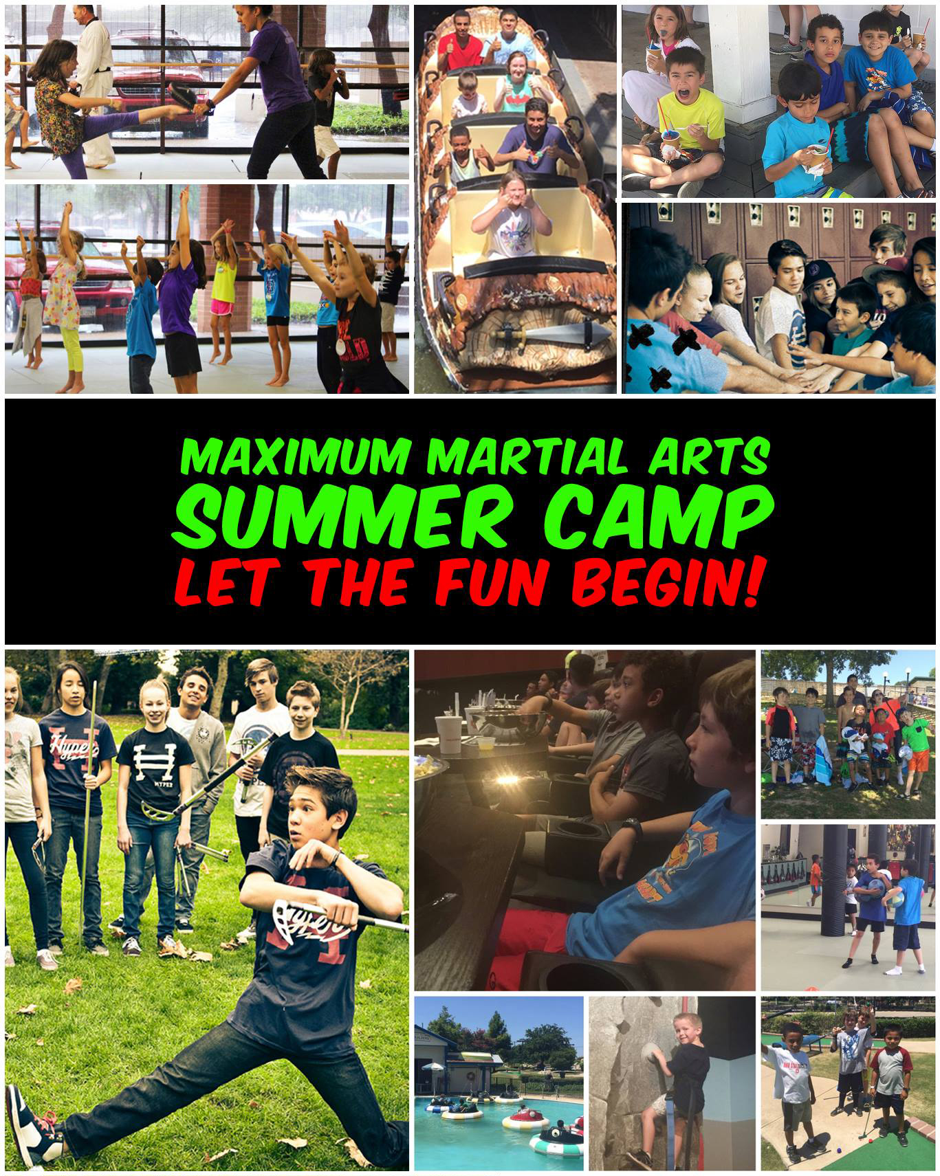 Max Martial Arts Taekwondo Summer Camp | Free Fun in Austin