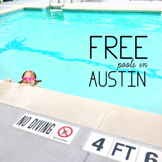Free Pools in Austin Texas
