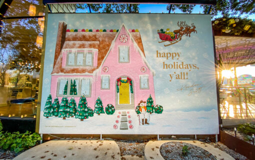 You’ll Find The Perfect Spot For Your Family Christmas Pictures On Austin’s South Congress Avenue