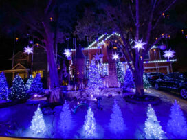 Austin.com The Austin Harry Potter House is Ready For Christmas!