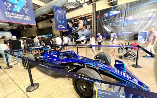 Williams Racing Makes A Pit Stop In Downtown Austin With Free Pop-Up