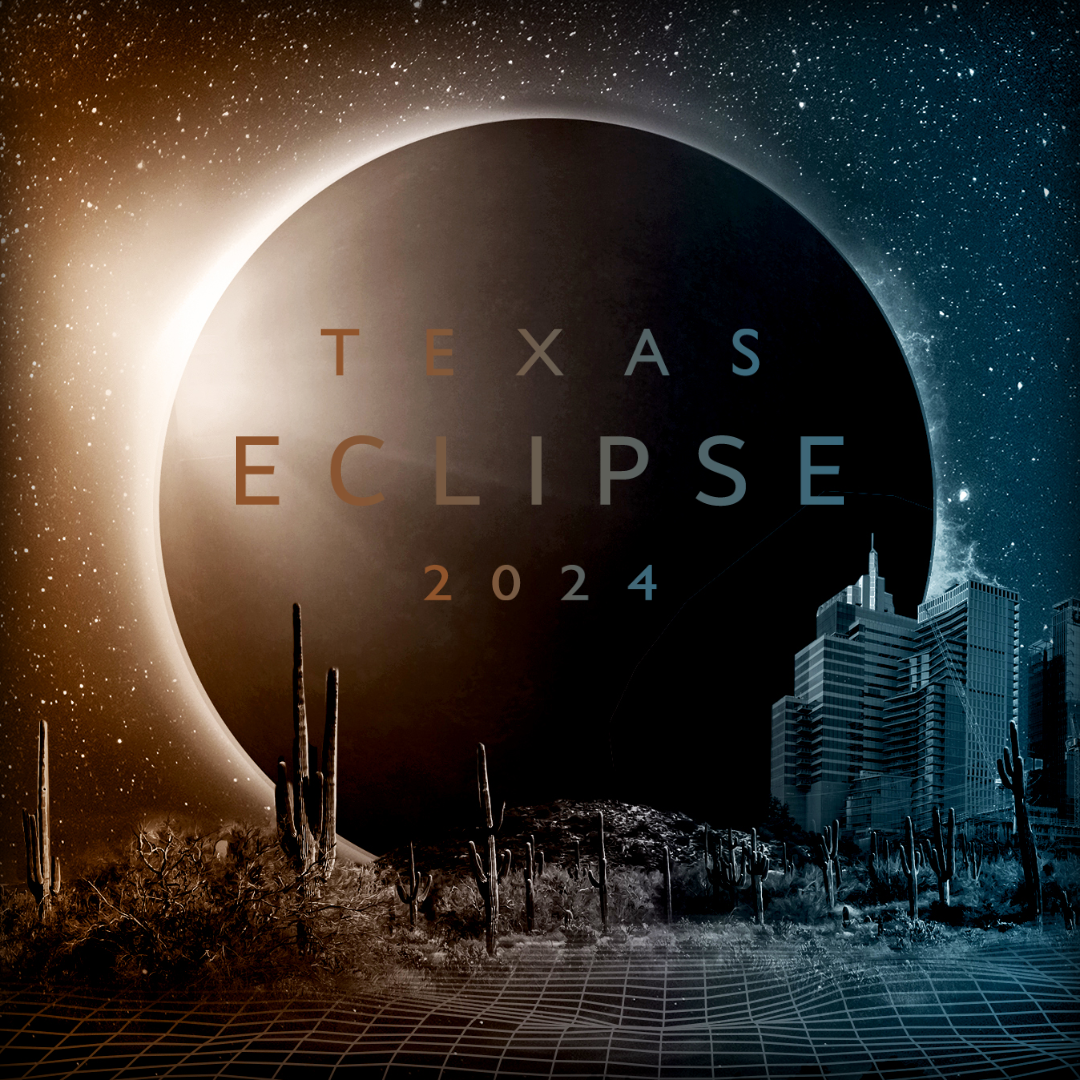 Texas Eclipse Graphics