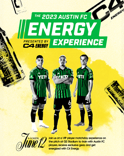 C4 Is Hosting Their Second Annual Austin FC Energy Experience