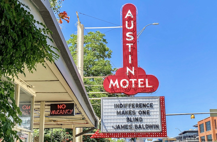 Old Austin Motel Sign